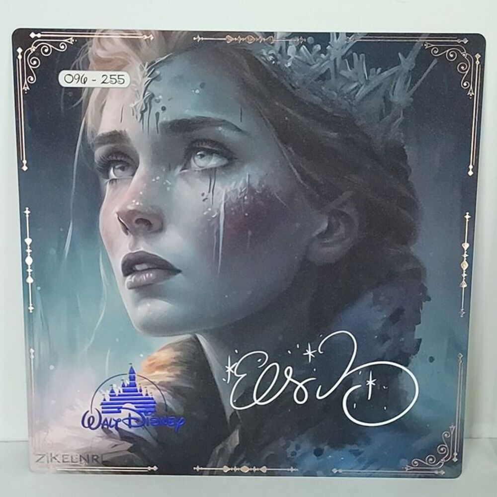 Frozen Elsa Queen Disney 100th Anniversary Limited Art Card Print Big One 96/255